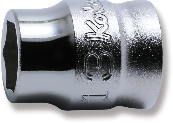 Ko-ken 4400MZ-14 1/2 Sq. Dr. Socket 14mm 6 point Length 28mm Z-series