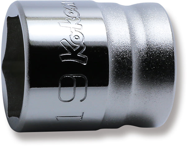 Ko-ken 4400MZ-21 1/2 Sq. Dr. Socket 21mm 6 point Length 29mm Z-series