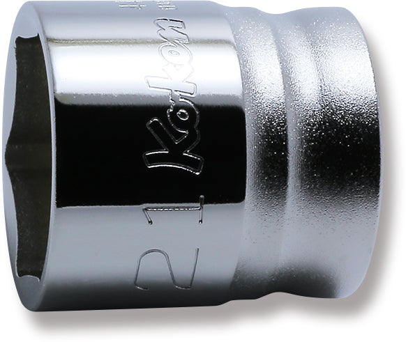 Ko-ken 4400MZ-22 1/2 Sq. Dr. Socket 22mm 6 point Length 29mm Z-series