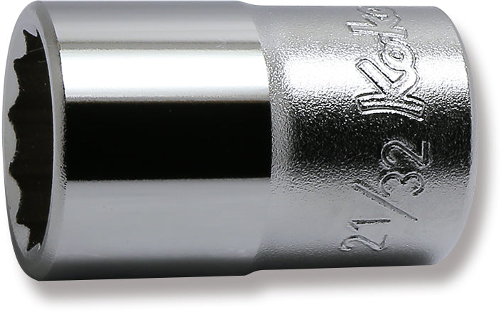 Ko-ken 4405A-25/32 1/2 Sq. Dr. Socket 25/32 12 point Length 38mm
