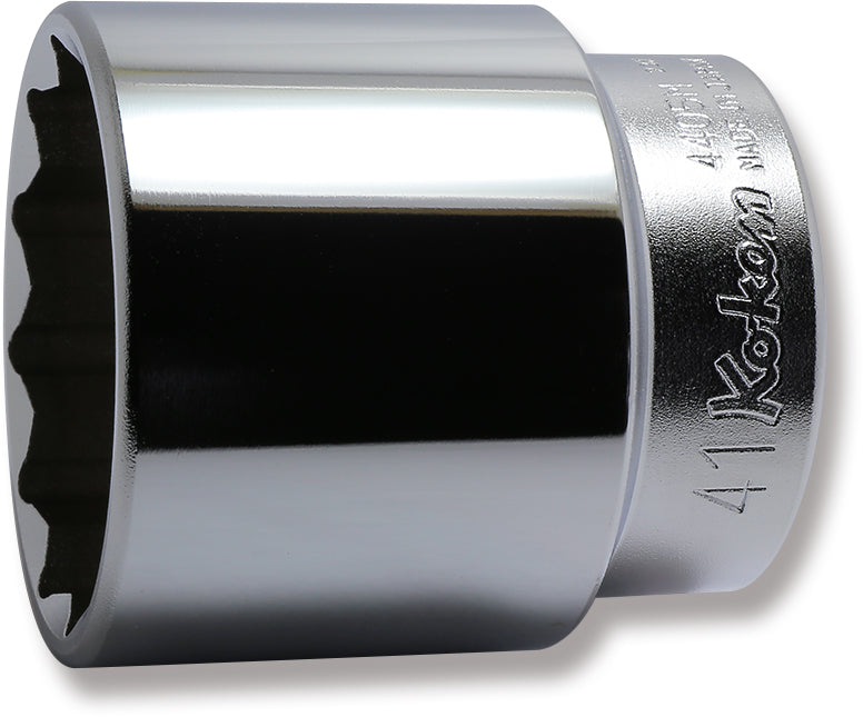 Ko-ken 4405M-46 1/2 Sq. Dr. Socket 46mm 12 point Length 60mm