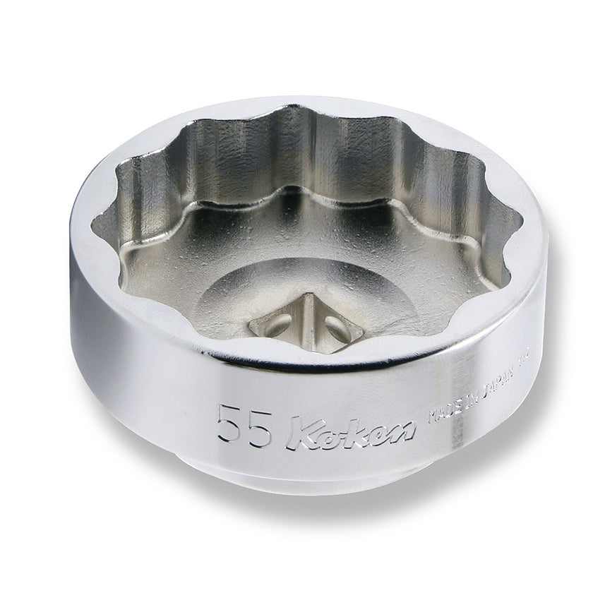 Ko-ken 4405M-6 1/2 Sq. Dr. Socket 6mm 12 point Length 36mm