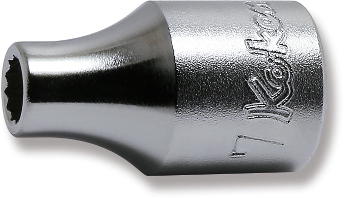 Ko-ken 4405M-8 1/2 Sq. Dr. Socket 8mm 12 point Length 36mm