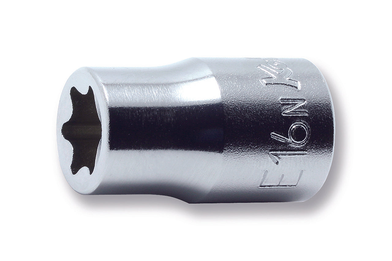 Ko-ken 4425-E22 1/2 Sq. Dr. Socket TORX® E22 Length 37mm