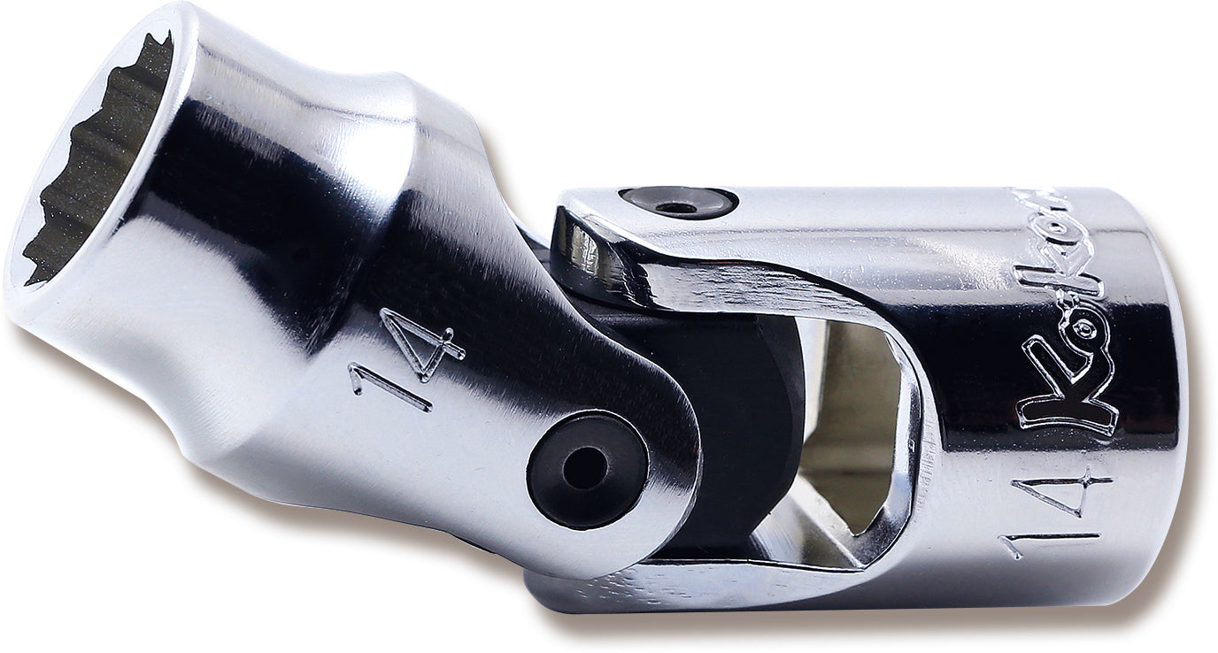 Ko-ken 4445M-17 1/2 Sq. Dr. Universal Socket  17mm 12 point Length 69mm