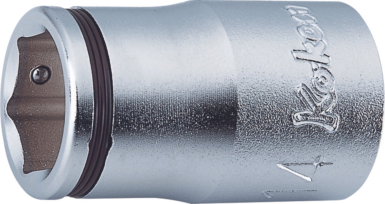 Ko-ken 4450M-24 1/2 Sq. Dr. Socket 24mm Nut Grip Length 39mm
