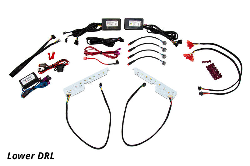 Diode Dynamics 16-18 Chevrolet Camaro RGBWA Lower DRL Boards