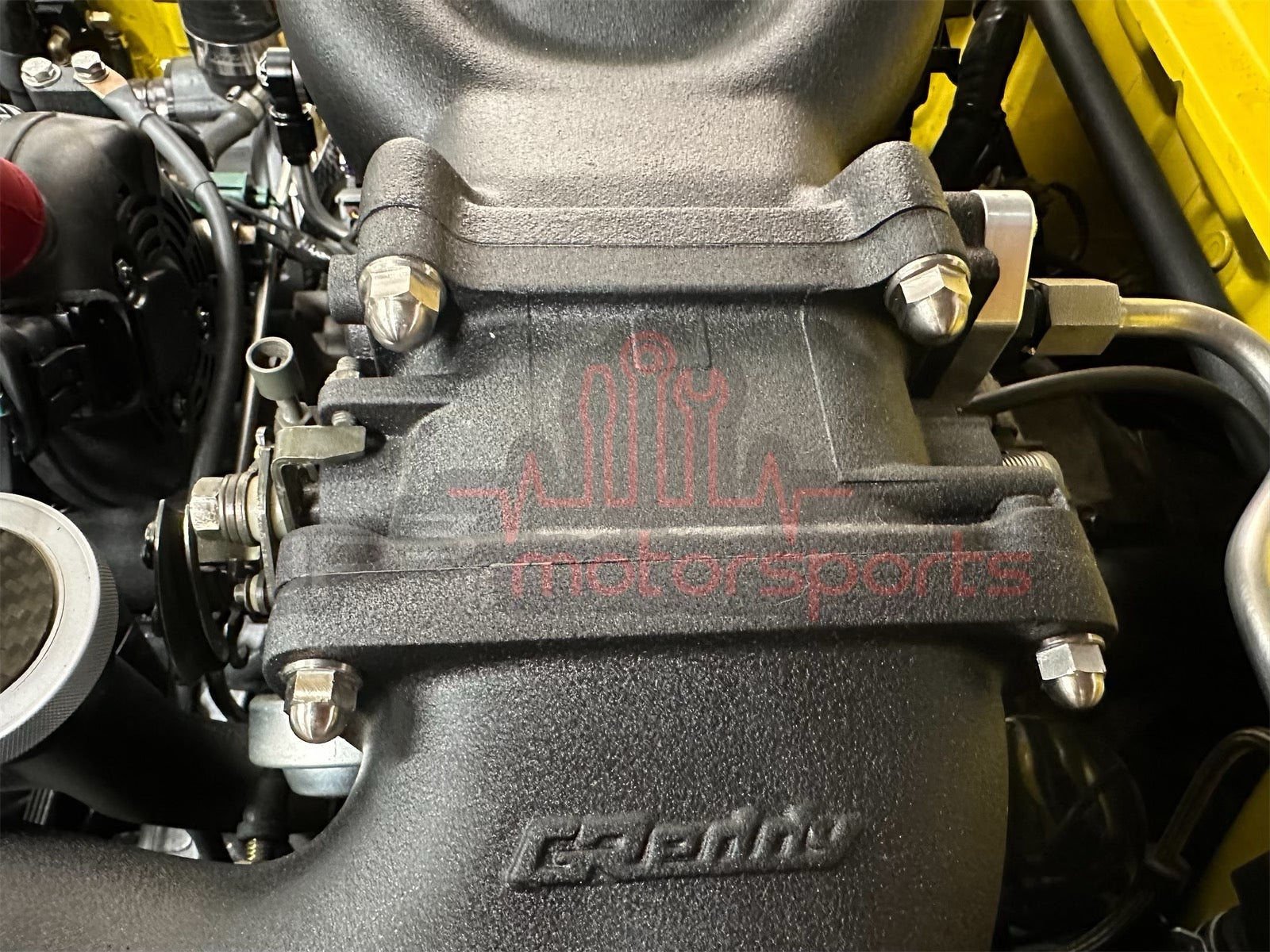 Mazda RX7 FD3S 13B-REW Titanium Acorn Nut Set (UIM and Throttle Body)