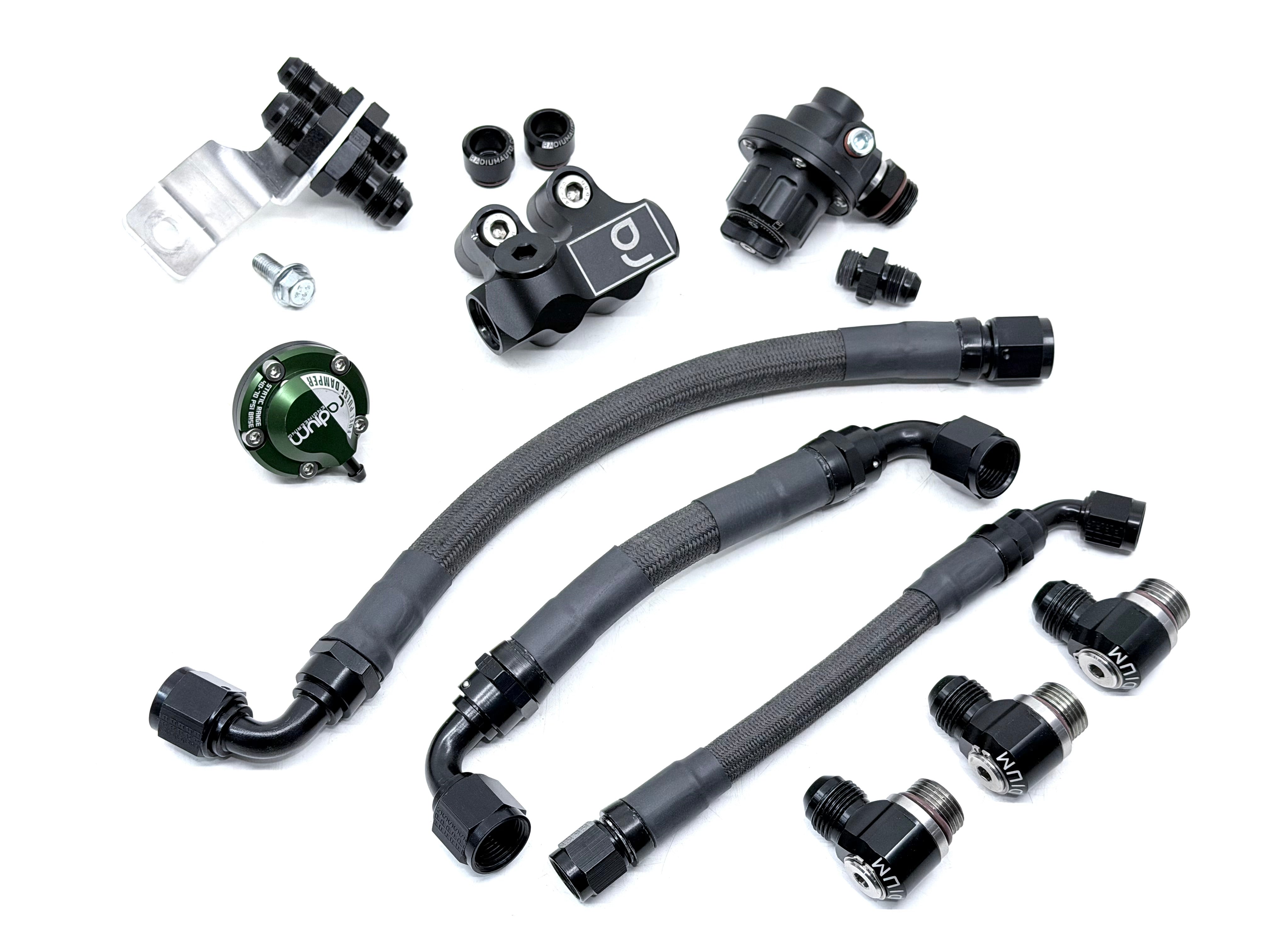 Mazda RX7 FD3S 13B-REW Engine Fuel System (Turblown LIM) (8an feed & 6an return)