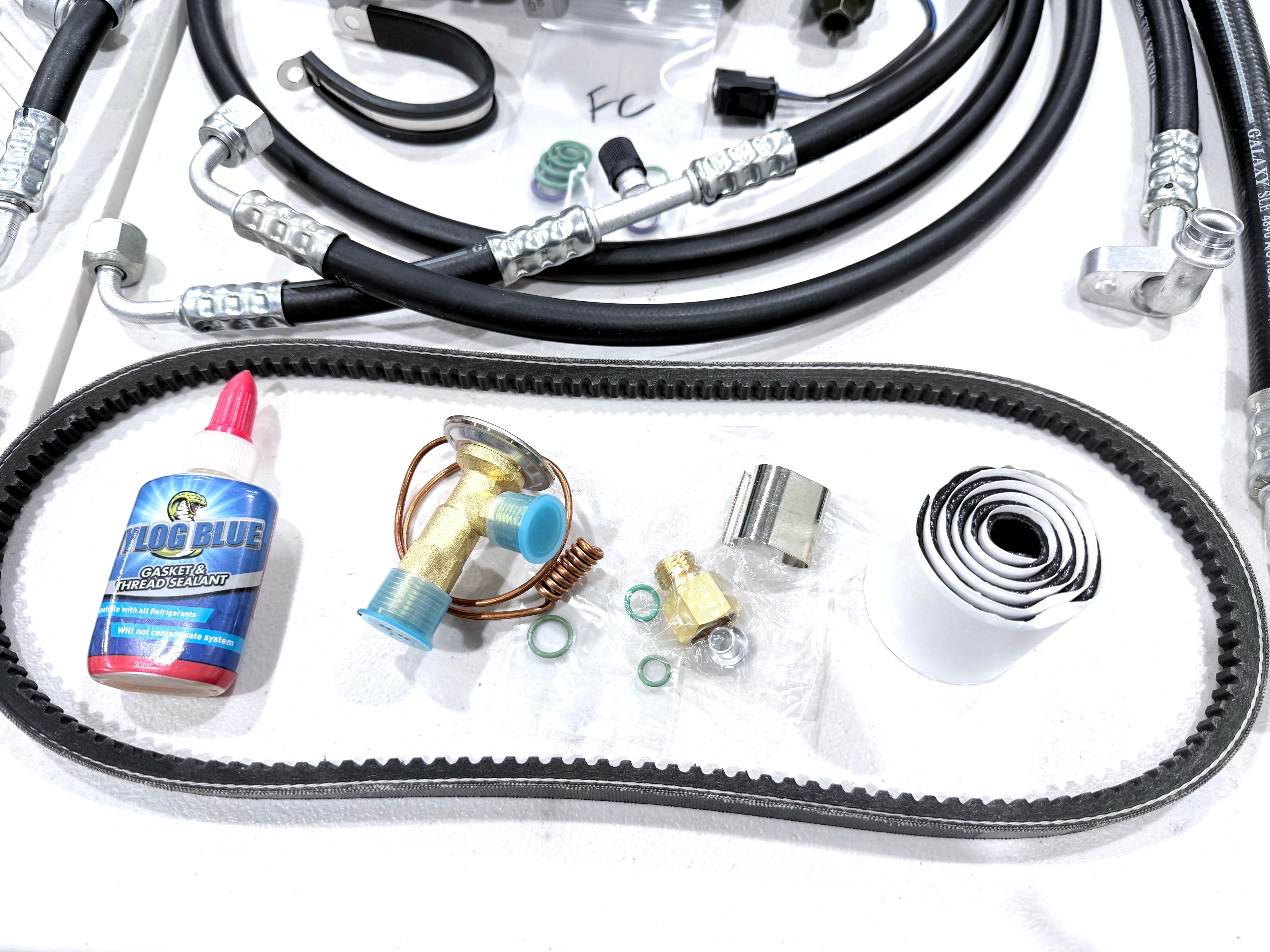 Mazda RX7 FC3S 13B AC Kit - LHD FACTORY INSTALLED AC VERSION 2.0