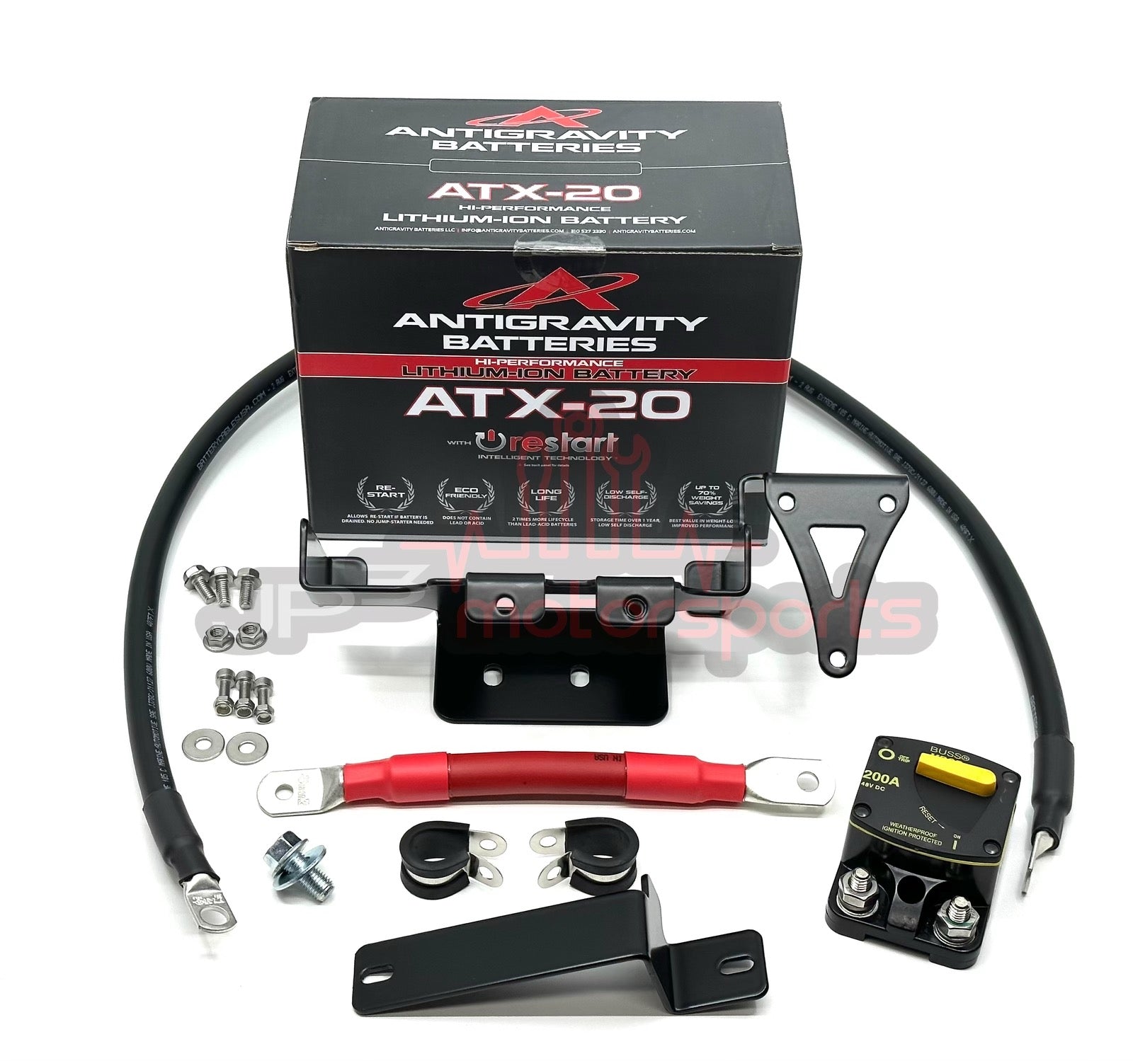 Mazda RX7 FD3S Battery Relocation Kit with Antigravity ATX-20 RESTART