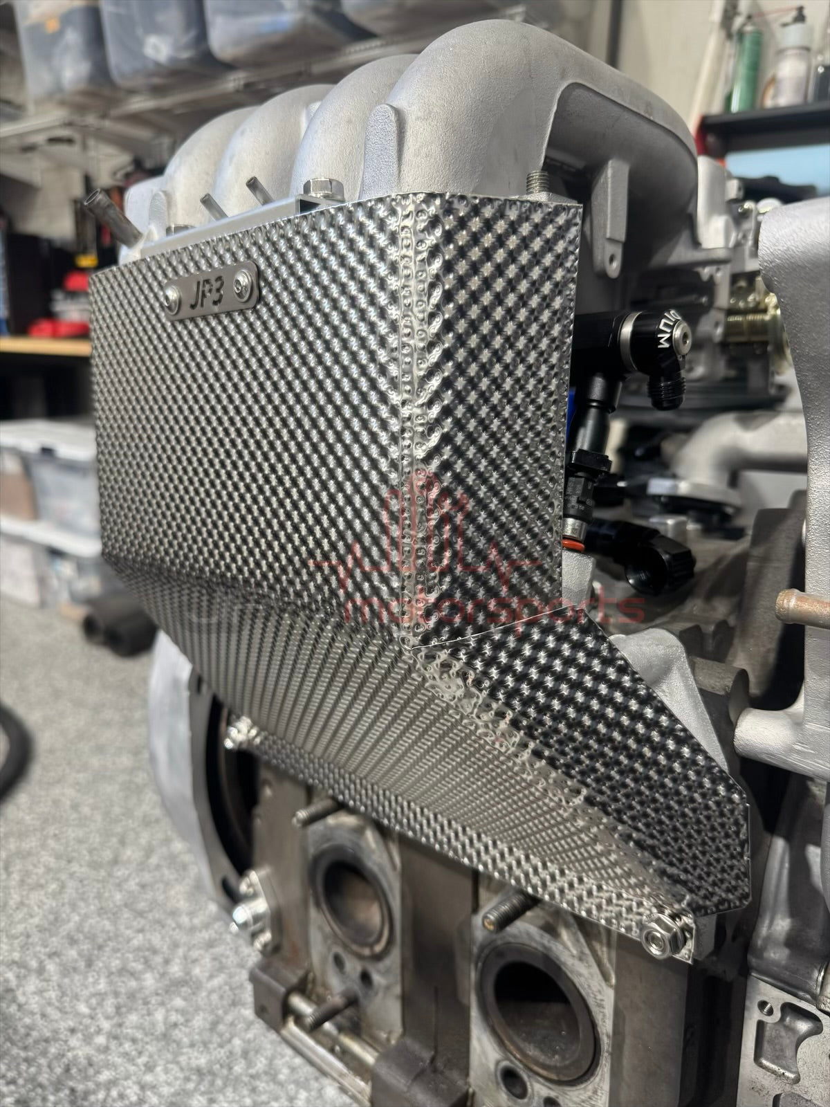 Mazda RX7 FD3S 13B-REW Lower Intake Manifold Heat Shield (OEM LIM)