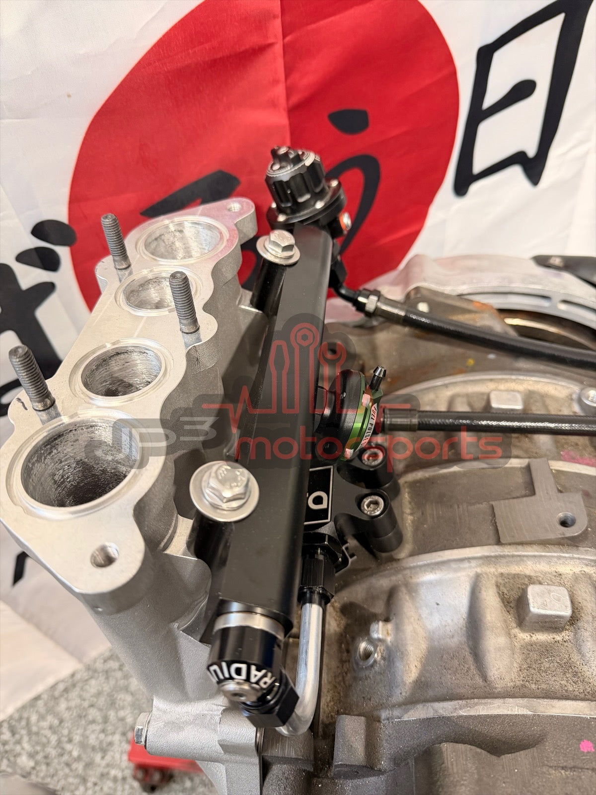 Mazda RX7 FD3S 13B-REW Engine Fuel System (Turblown LIM) (6an feed & return)