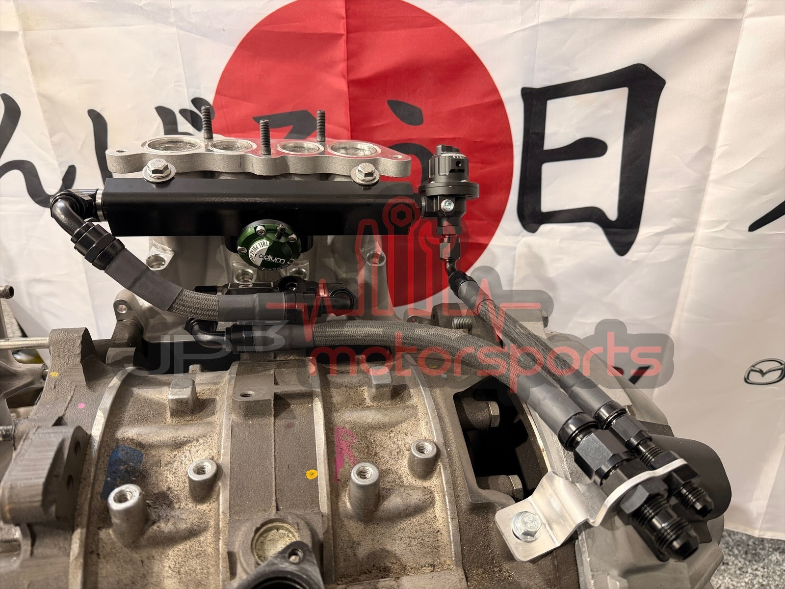 Mazda RX7 FD3S 13B-REW Engine Fuel System (Turblown LIM) (8an feed & 6an return)