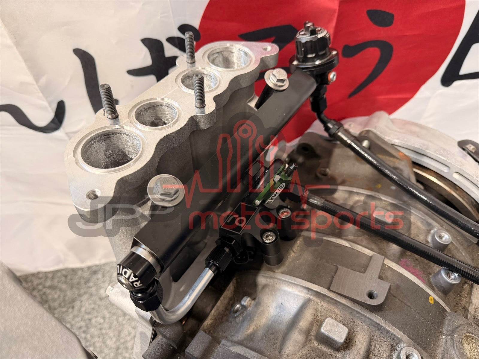 Mazda RX7 FD3S 13B-REW Engine Fuel System (Turblown LIM) (6an feed & return)