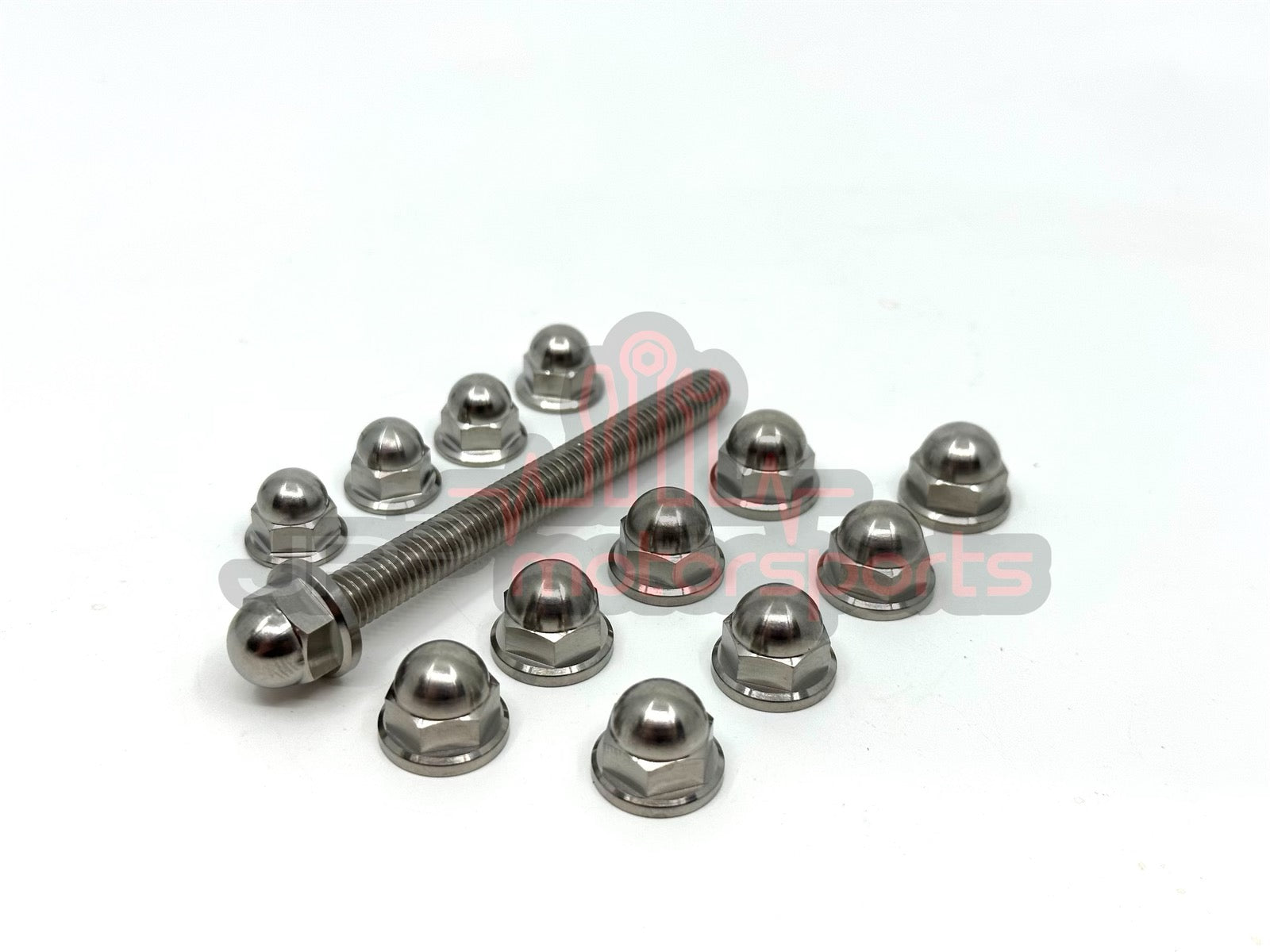 Mazda RX7 FD3S 13B-REW Titanium Acorn Nut Set (UIM and Throttle Body)