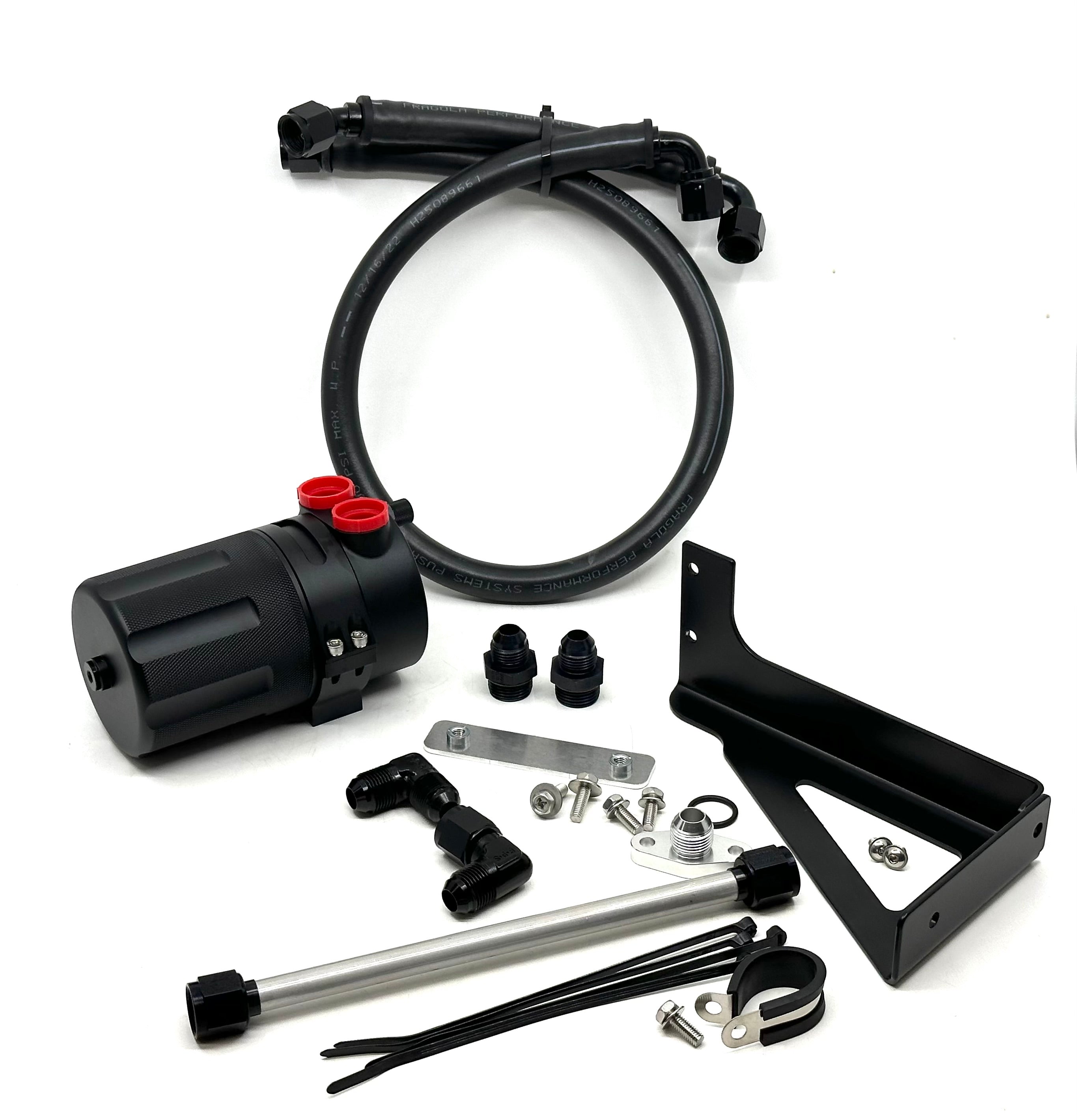Mazda RX7 FD3S Assembled Large Catch Can Kit
