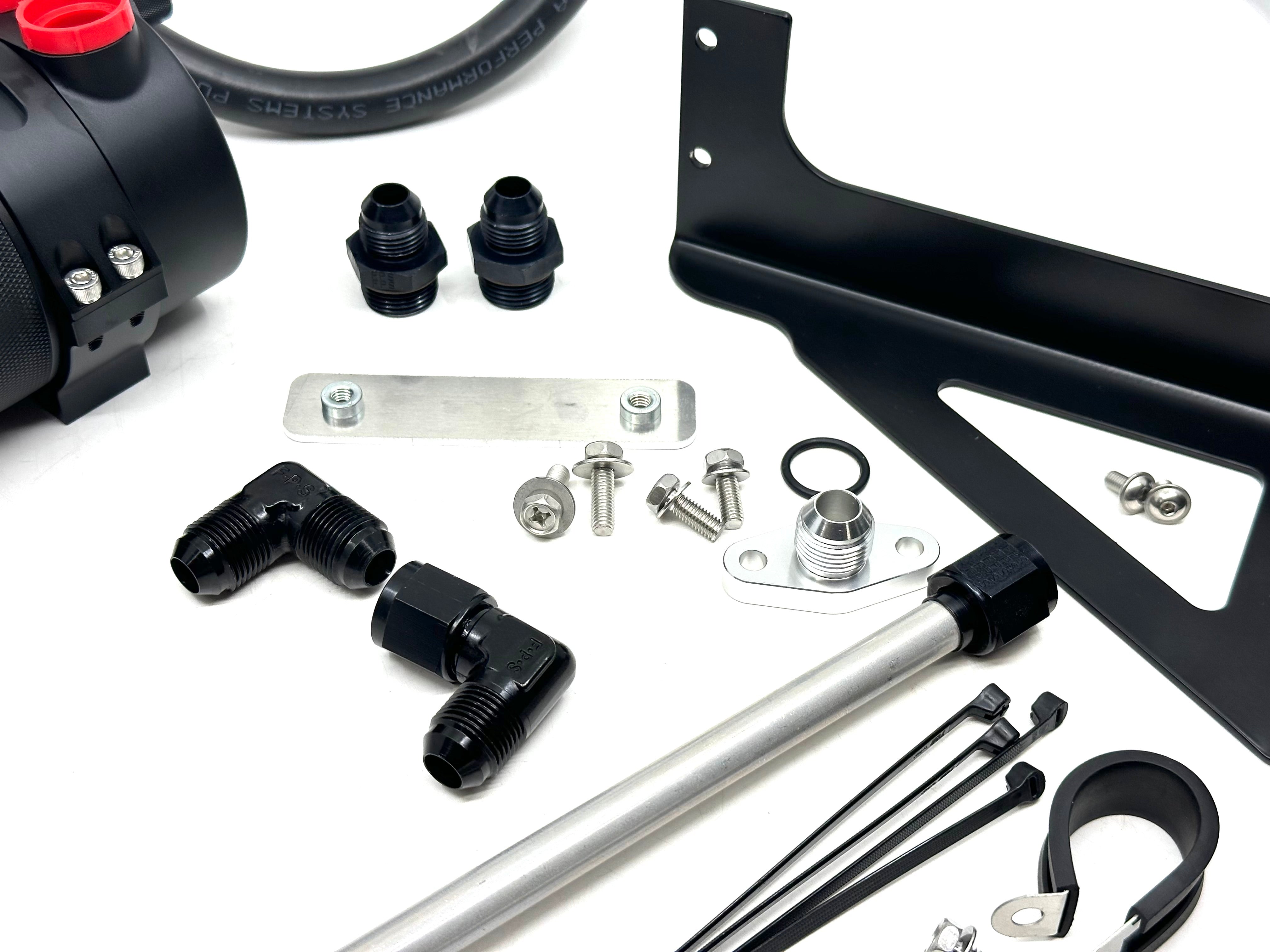 Mazda RX7 FD3S Assembled Large Catch Can Kit