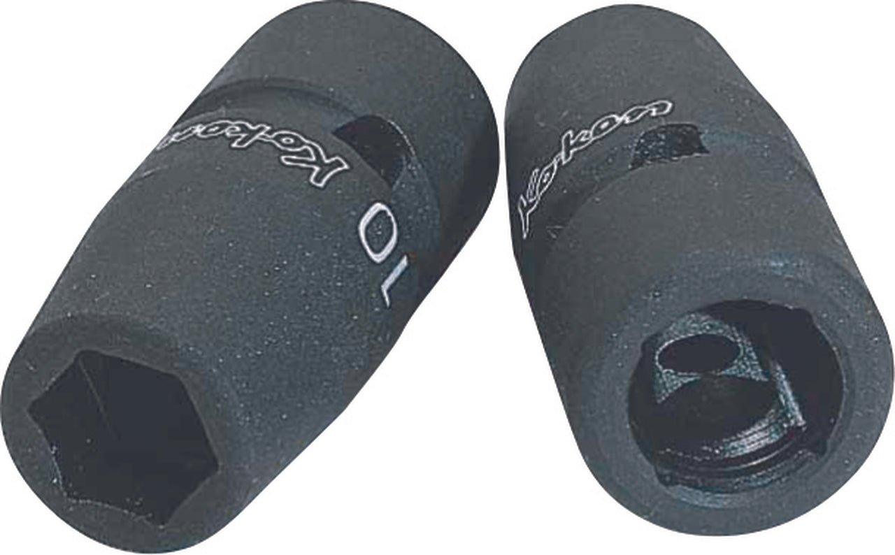 Ko-ken NV13400-15 3/8 Sq. Dr. Socket 15mm 6 point 43mm Sleeve Drive