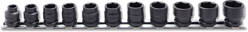 Ko-ken RS14012M/10-L60 1/2 Sq. Dr. Bit Socket set 4-19mm Hex Length 60mm 10 pieces