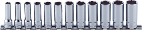 Ko-ken RS3300M/8 3/8 Sq. Dr. Socket set 8mm-19mm 6 point 200mm 8 pieces