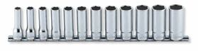 Ko-ken RS3305M/8 3/8 Sq. Dr. Socket set 8mm-19mm 12 point 200mm 8 pieces
