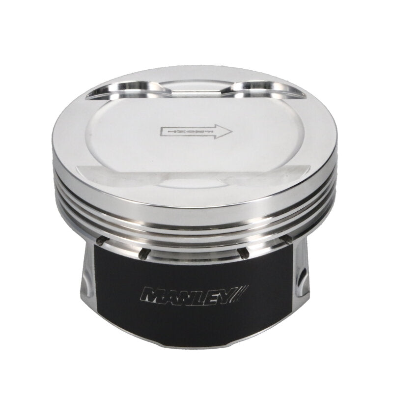 Manley Ford 3.7L Cyclone V6 3.76in Bore 9.5:1 Comp Ratio -5.0cc Dish Platinum Piston - Single