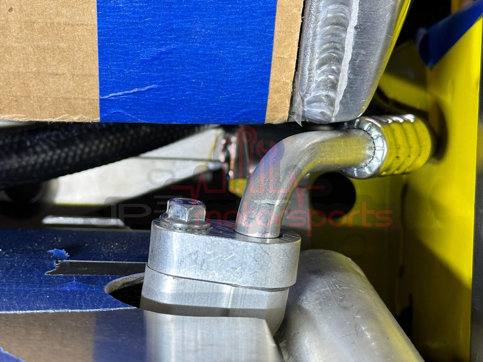 Mazda RX7 FD3S 13B-REW AC Line Kit for HKS Vmount (RHD) ***'93 and later R134 Style Evaporator***