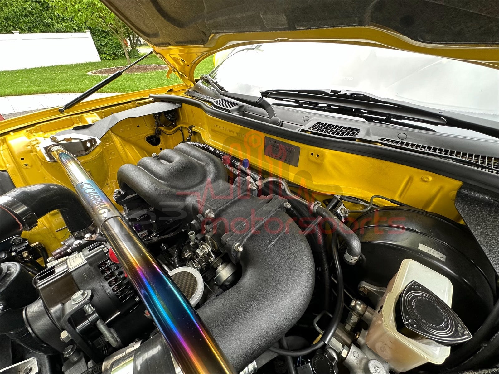 Mazda RX7 FD3S 13B-REW AC Line Kit for Greddy Vmount (LHD) ***DENSO Evaporator*** (Big Turbo)