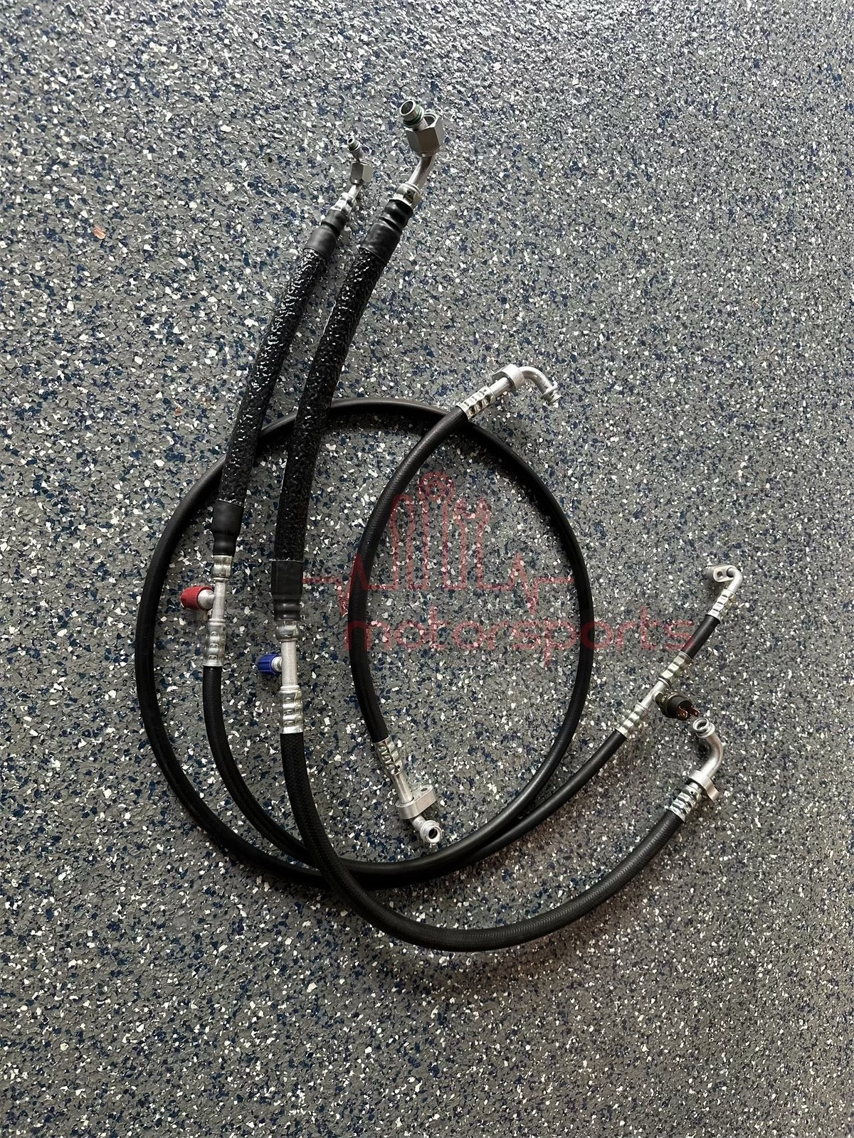 Mazda RX7 FD3S 13B-REW AC Line Kit for Greddy Vmount (LHD) ***DENSO Evaporator*** (Big Turbo)