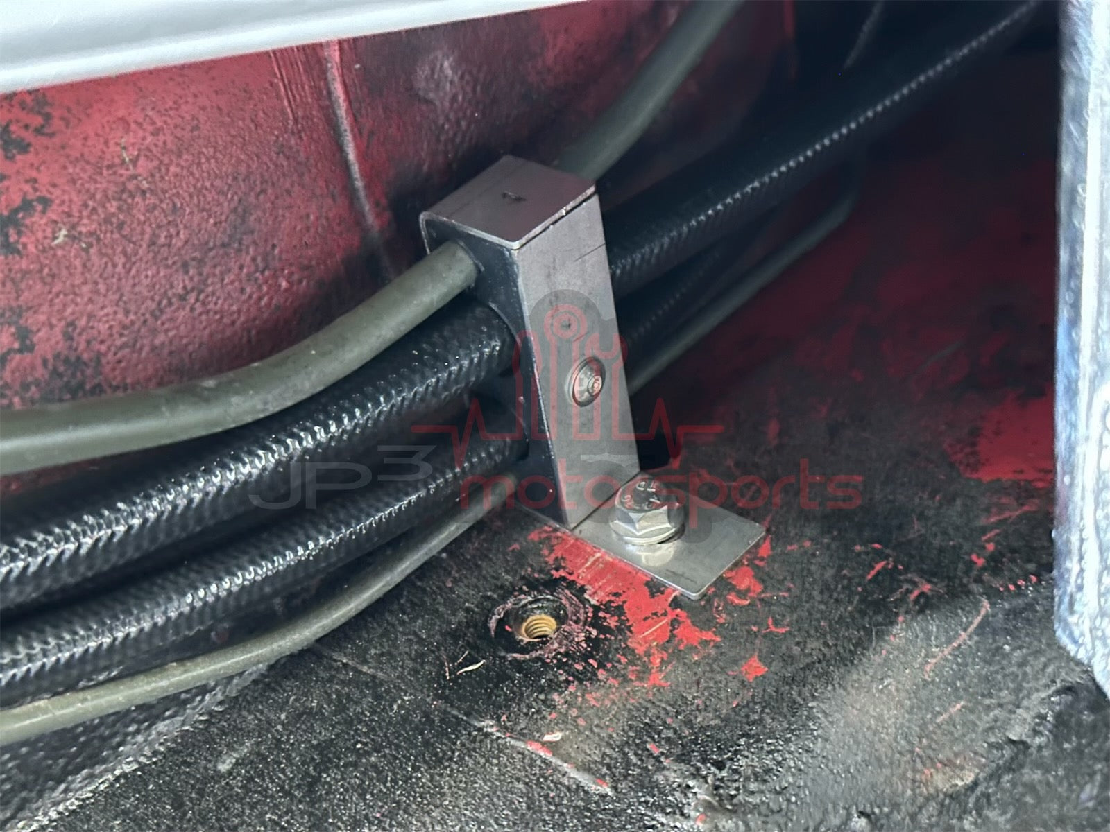 Mazda RX7 FD3S Fuel Line Retainers (Aftermarket 8AN Feed & 6AN Return)