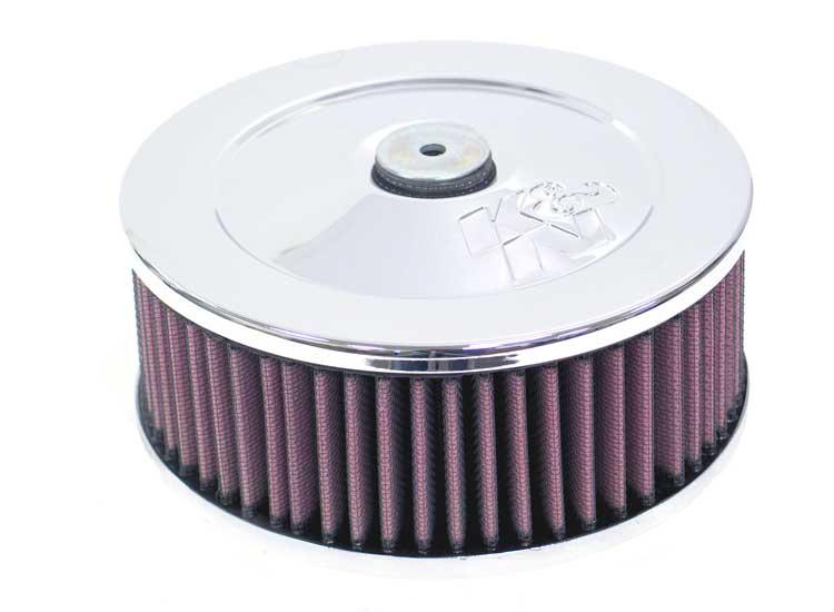 K&N Bolt-On Oval Unit 2in Flg 2in H
