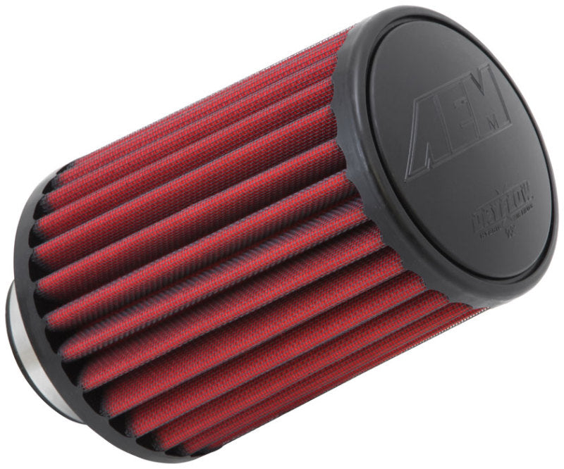 AEM Dryflow Air Filter - Round Tapered - 2.75in Flange ID x 5.5in Base