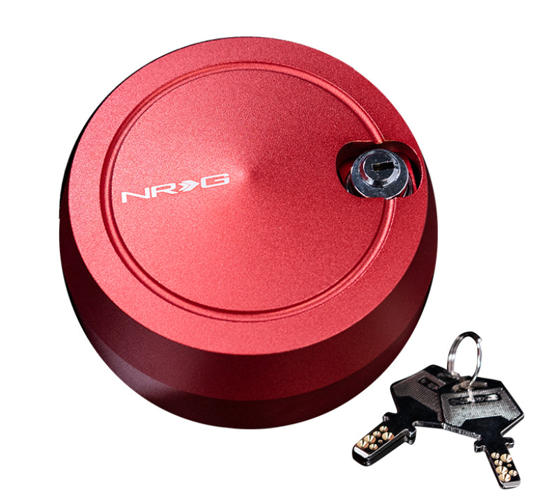 NRG Quick Lock V2 w/Free Spin - Red (Will Not Work w/Thin Version