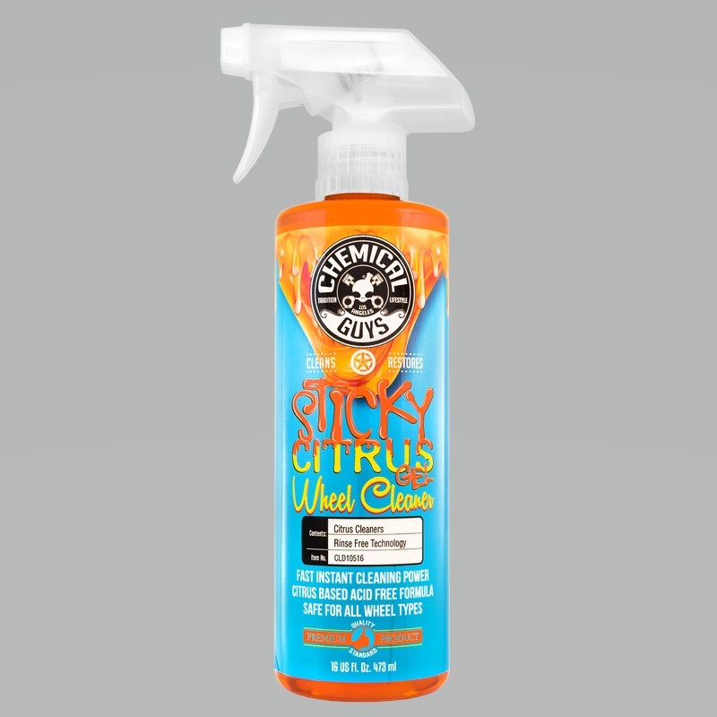 Chemical Guys Sticky Citrus Wheel & Rim Cleaner Gel - 16oz – JP3 Motorsports