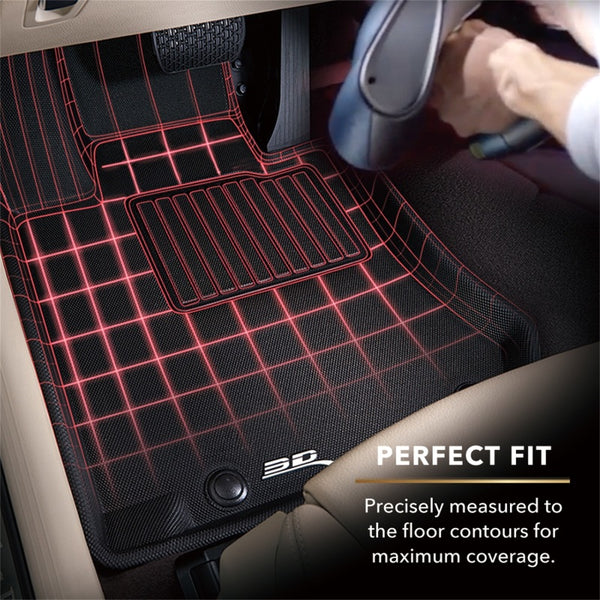 3D MAXpider 2013-2020 Ford/Lincoln Fusion/MKZ Kagu 2nd Row Floormats –  JP3 Motorsports