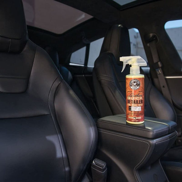 Chemical Guys Leather Quick Detailer Care Spray - Matte Finish - 16oz —  Panda Motorworks