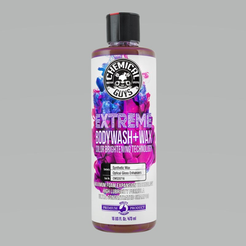 Chemical Guys Extreme Body Wash Soap + Wax - 16oz – JP3 Motorsports