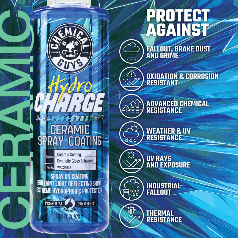 Chemical Guys HydroCharge SiO2 Ceramic Spray Sealant - 16oz – JP3  Motorsports