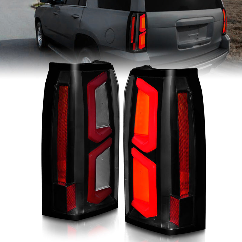 ANZO 2015-2020 Chevrolet Tahoe LED Tail Lights w/ Light Bar ANZO 2015-2020 Chevrolet Tahoe LED Tail Lights w/ Light Bar