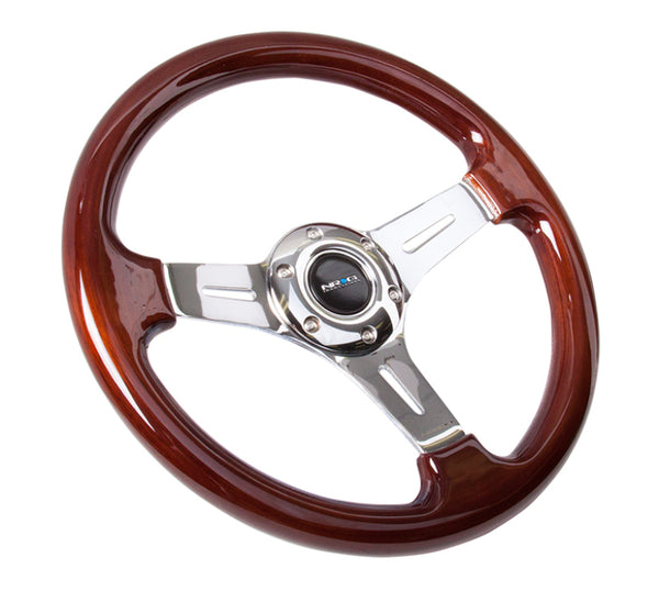 NRG Classic Wood Grain Steering Wheel (330mm) Wood Grain w