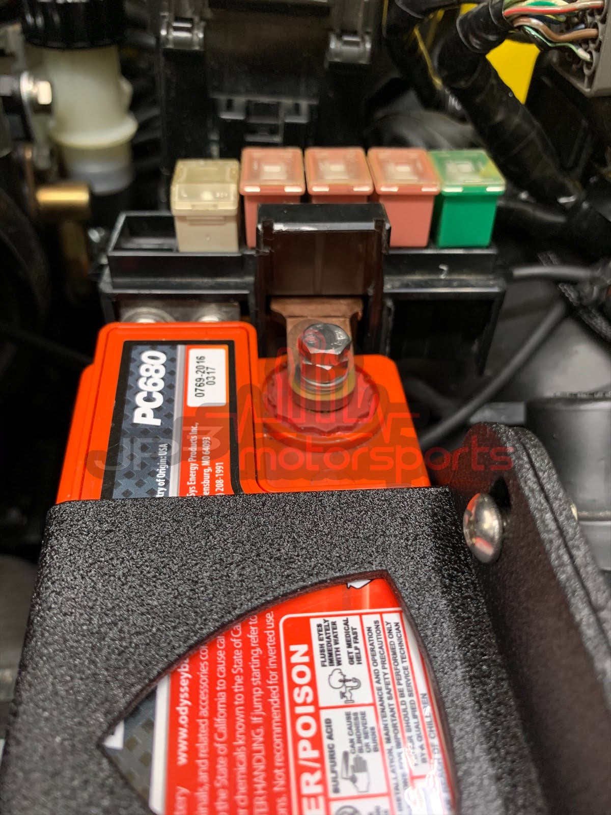 Mazda RX7 FD3S Engine Bay Battery Tray Kit