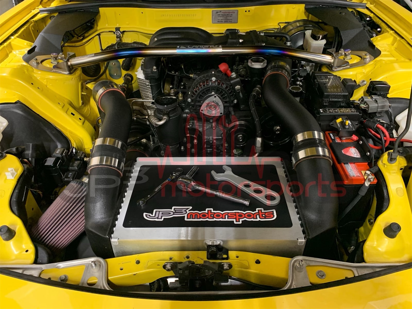 Mazda RX7 FD3S Greddy Vmount Intercooler Service Cover
