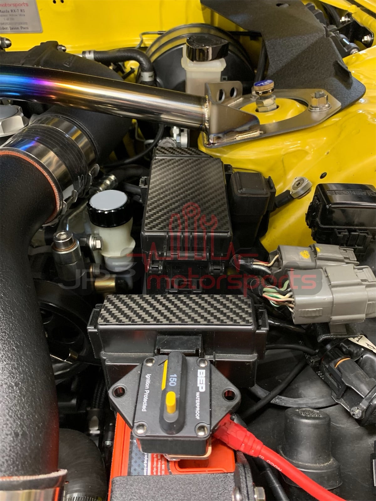 Mazda RX7 FD3S Fusebox Cover Carbon Overlay Kit