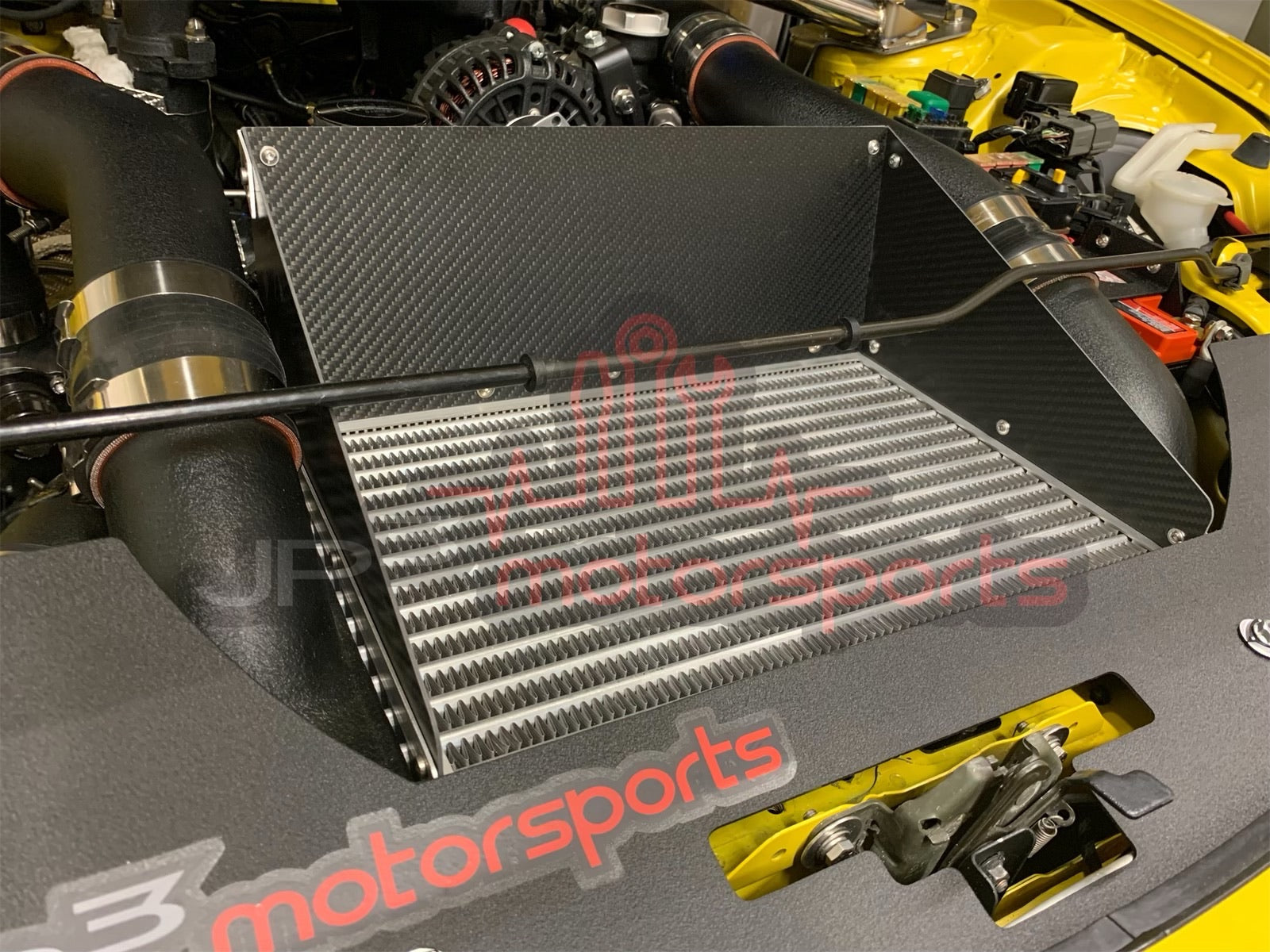 Mazda RX7 FD3S Greddy Vmount Intercooler Duct (Carbon)