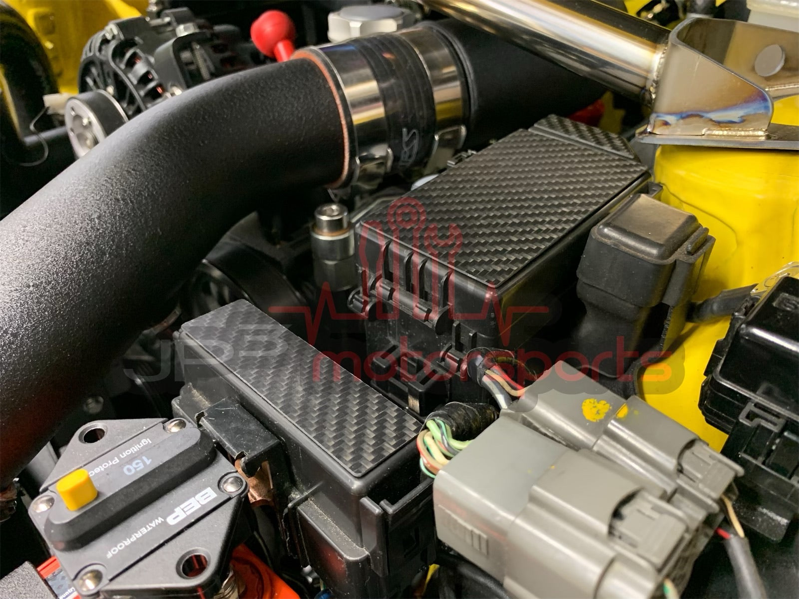 Mazda RX7 FD3S Fusebox Cover Carbon Overlay Kit