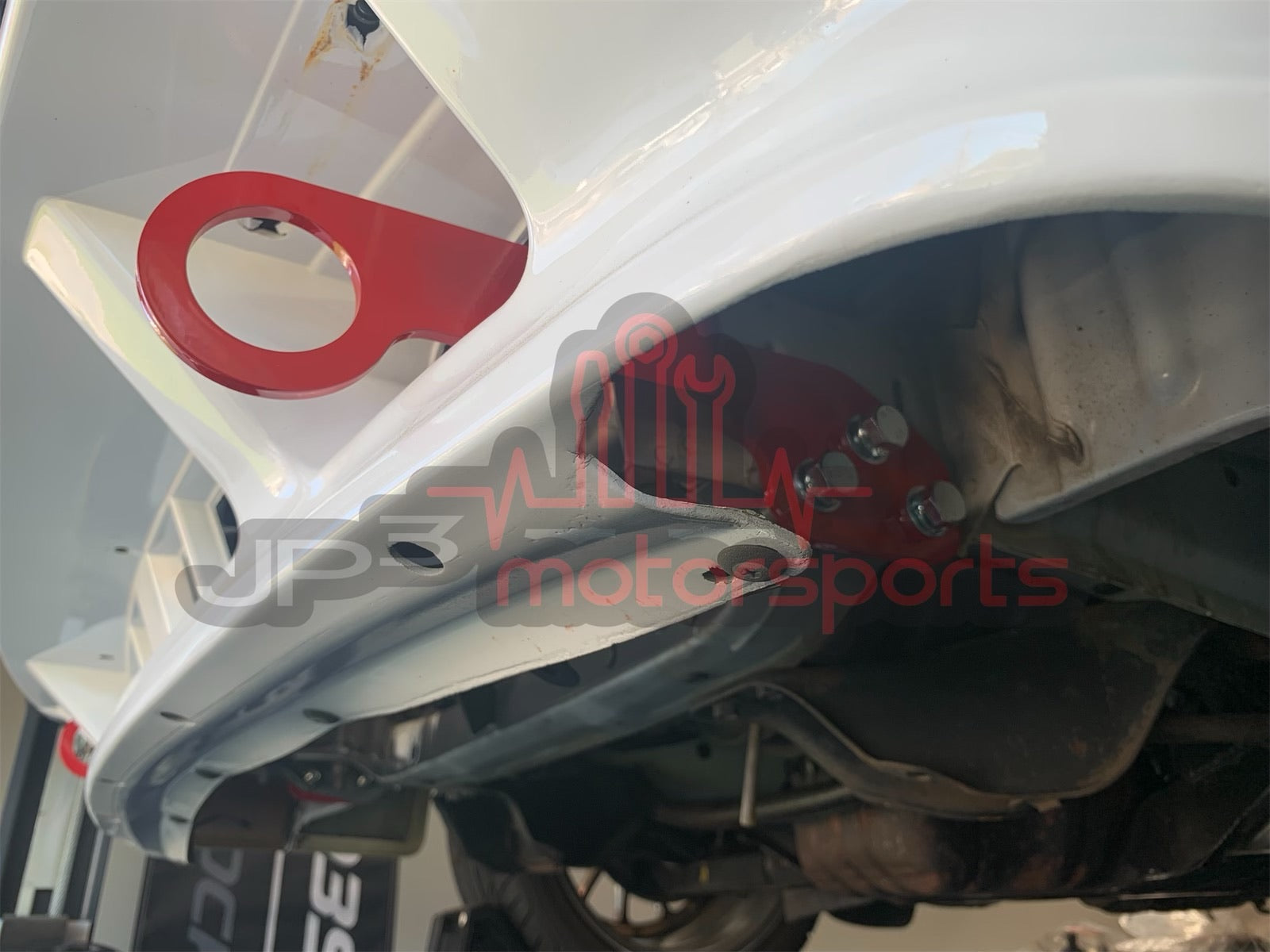 Toyota Celica Supra MKII Front Tow Hook (84-85) (Driver Side - Red)