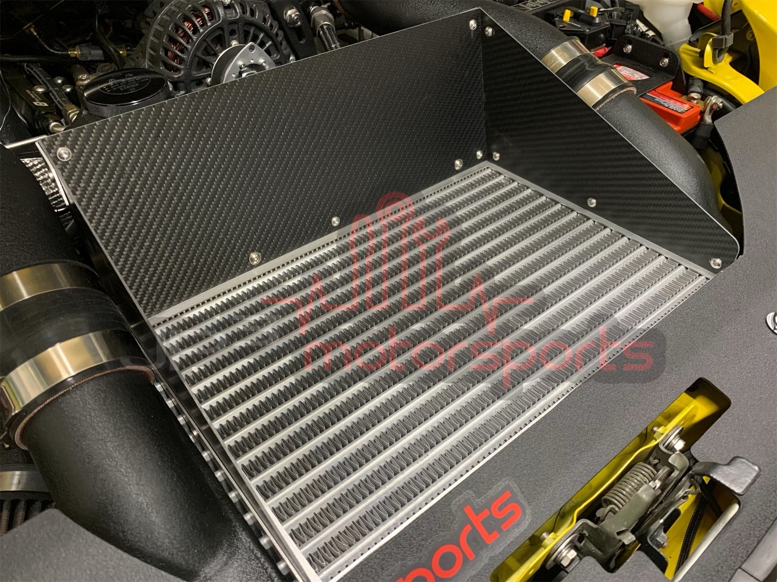 Mazda RX7 FD3S Greddy Vmount Intercooler Duct (Carbon)
