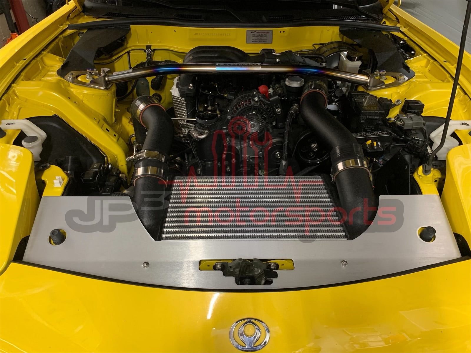 Mazda RX7 FD3S Cooling Panel (Original Greddy Vmount Layout)