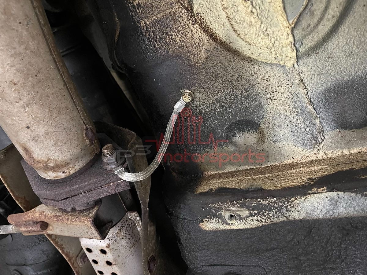 Mazda RX7 FD3S Exhaust Ground Strap Kit